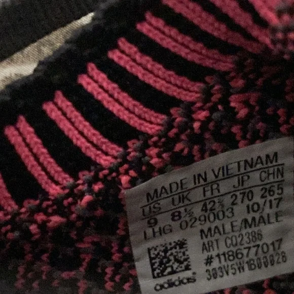 Adidas NMD_R1 solar pink, black, gray CQ2386 men’s size 9 - Picture 6 of 6